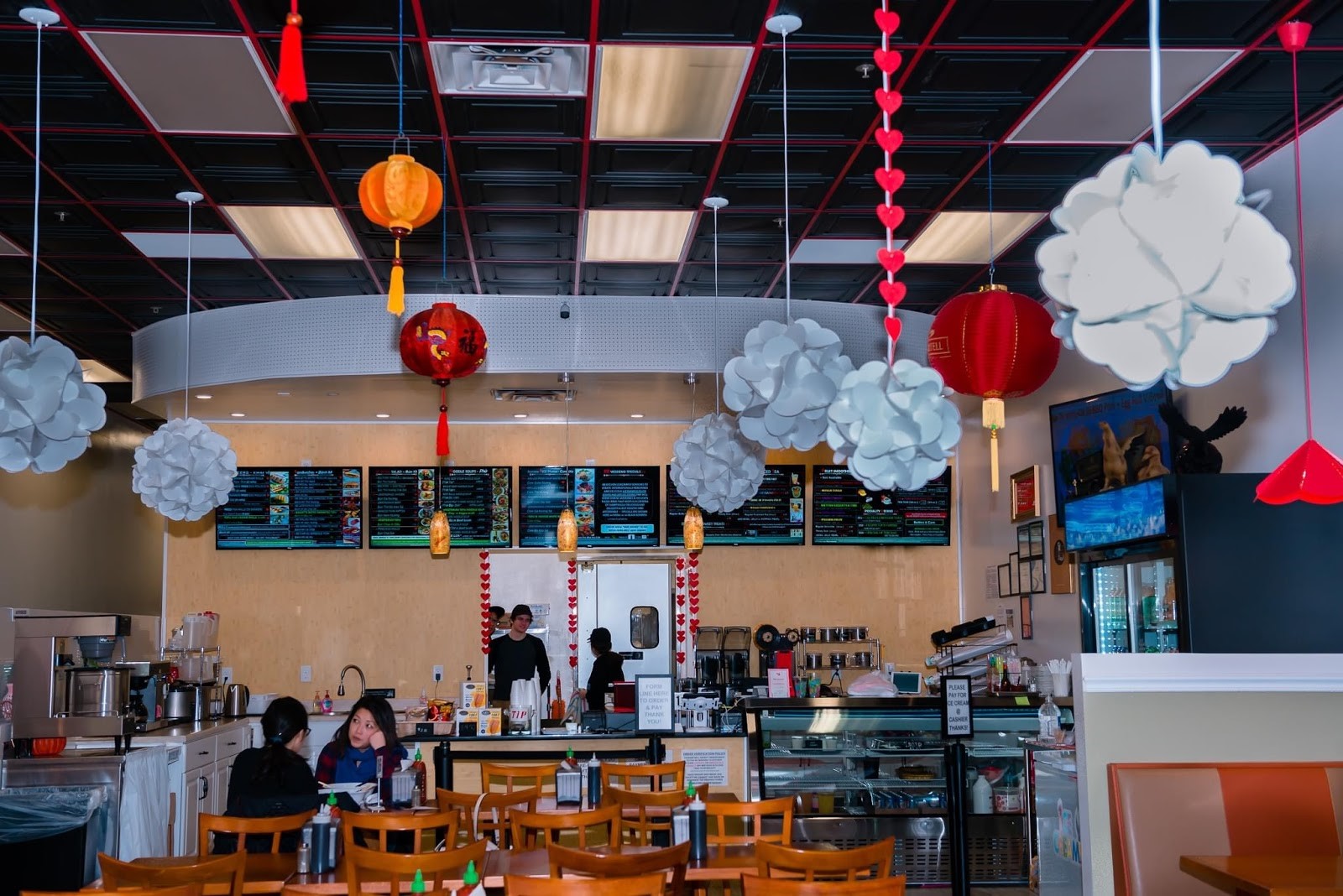 Inside of Baguette Bistro