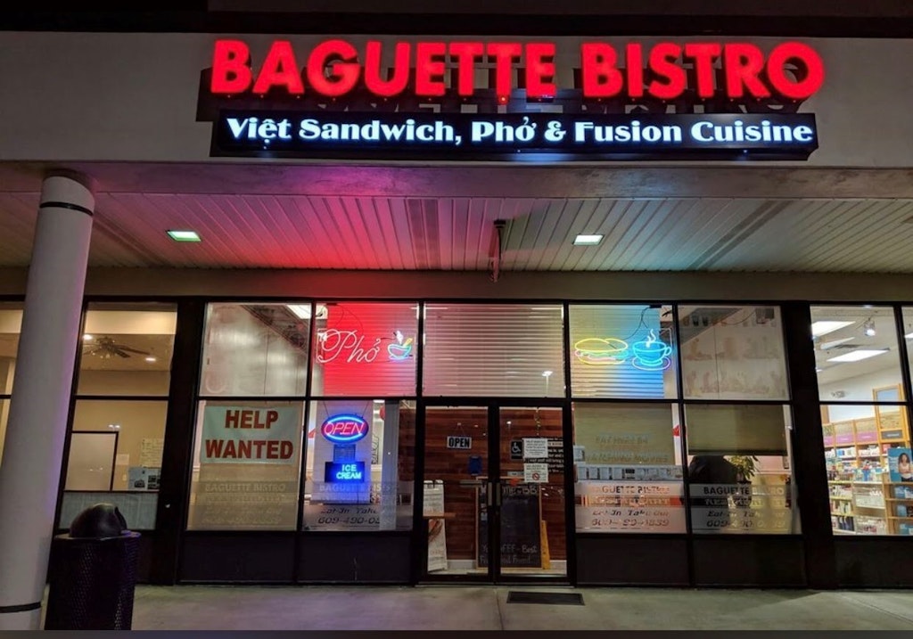 Outside of Baguette Bistro