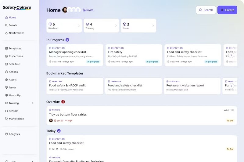 Safetyculture asset management