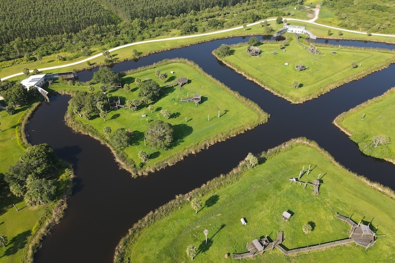 Save the chimps aerial shot