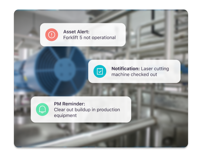 Asset tracking maintenance reporting