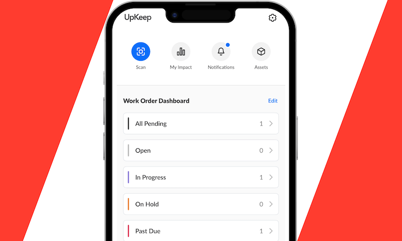 Upkeep review mobile