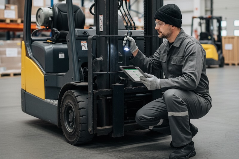 Forklift inspection checklist