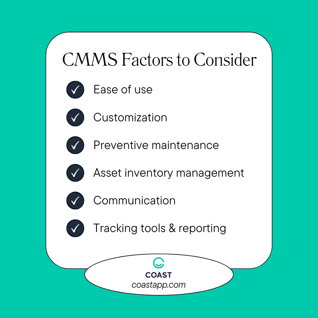 CMMS factors