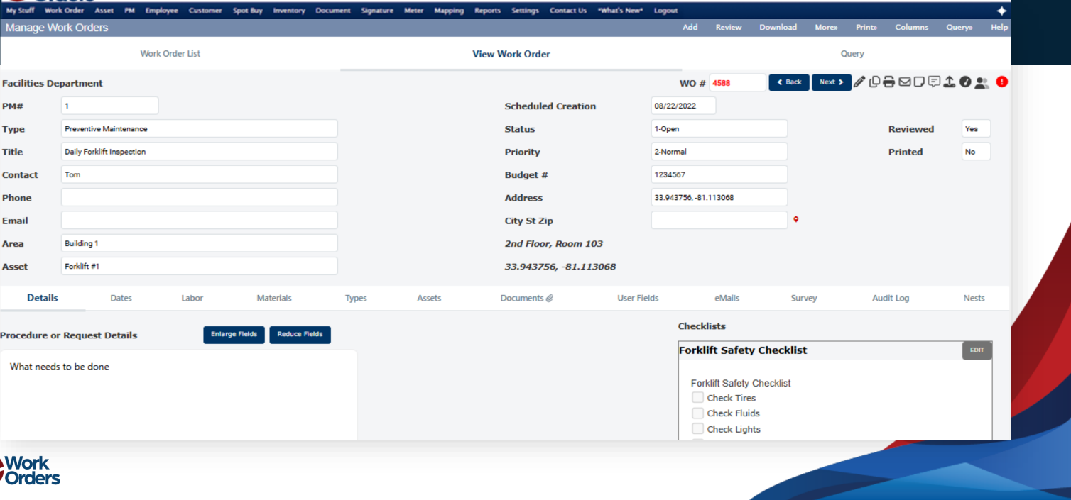 work orders eworkorders