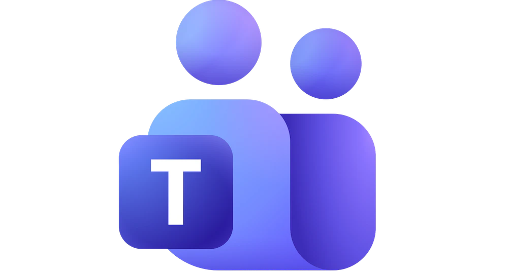 Microsoft teams logo wide