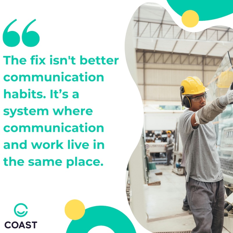 Maintenance miscommunication quote