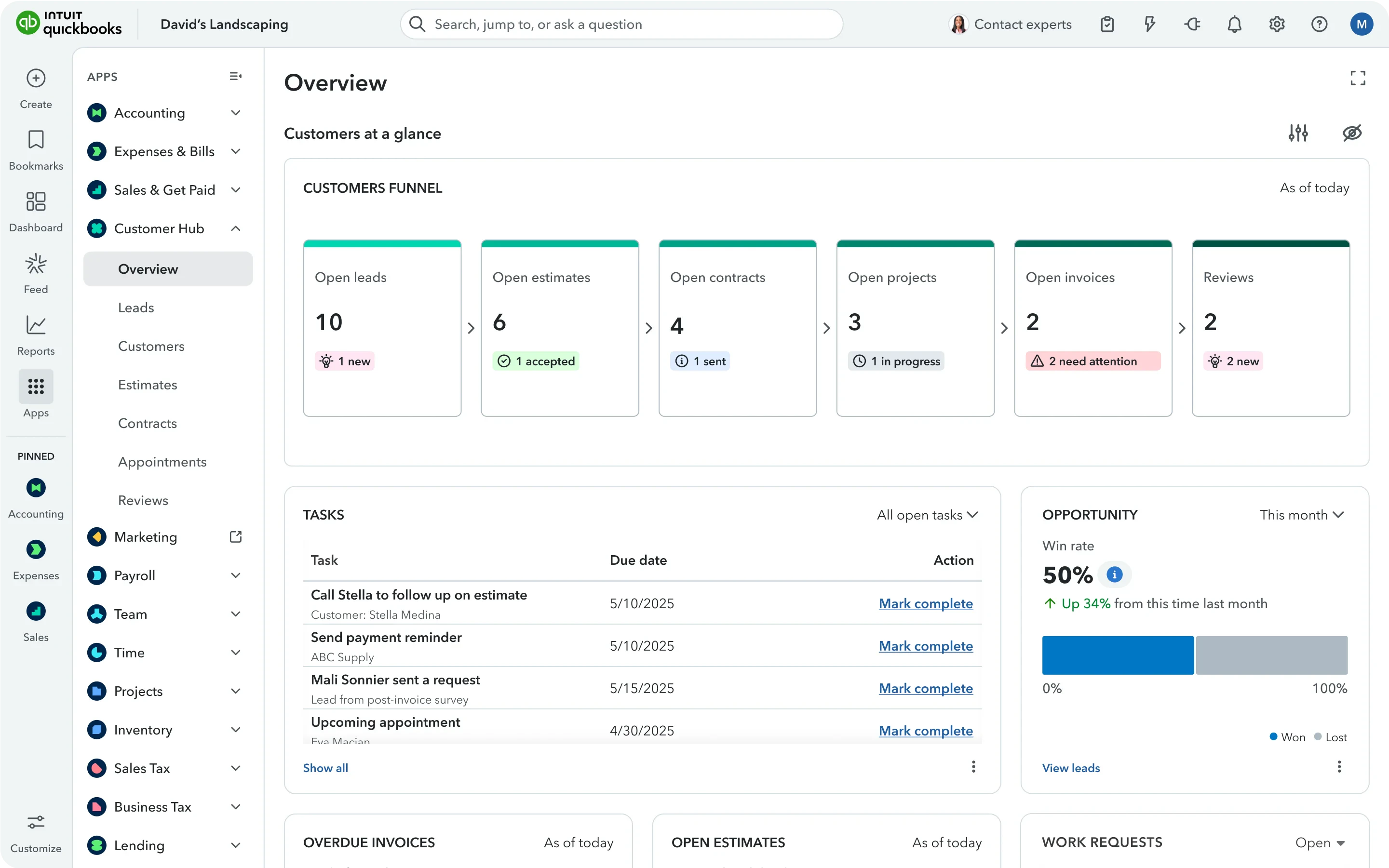 Quickbooks online